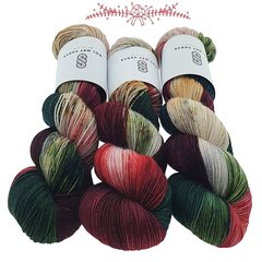 Basic Sock 4-ply 100g Christmas Collection
