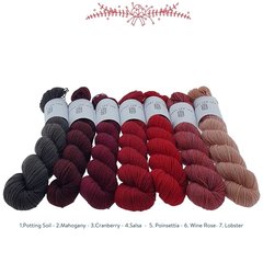 Basic Sock 4-ply 50g Christmas Semi Solids