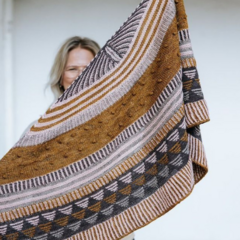 Pepperpot shawl kit