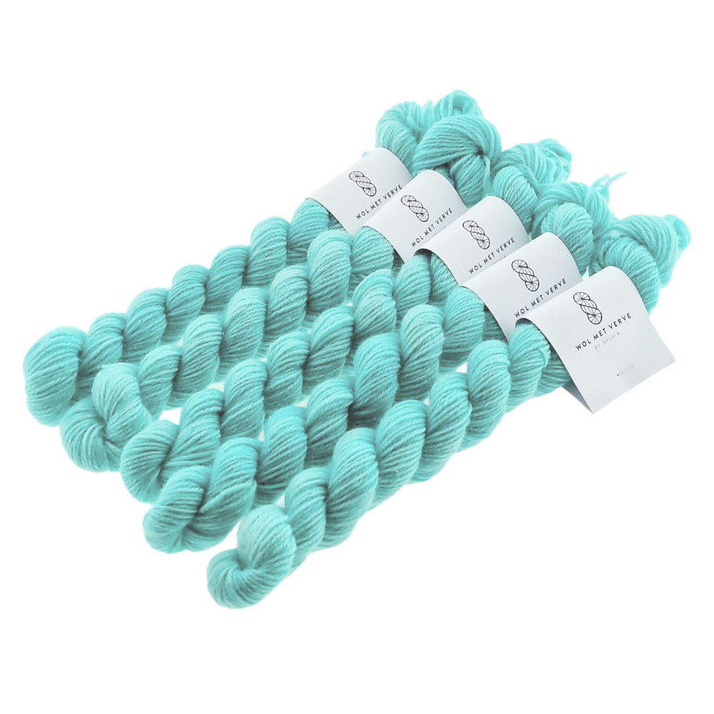 Simple Sock 4-ply - Bright Aqua Light 0125