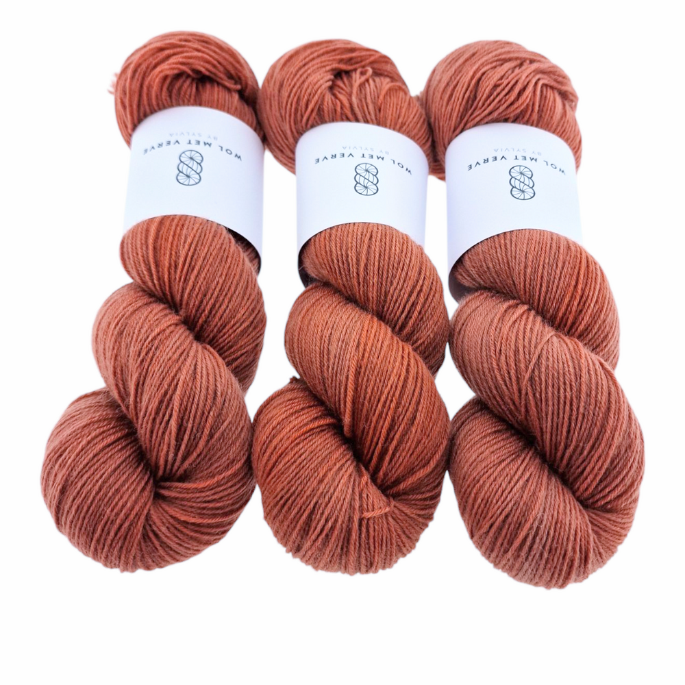 Merino Twist Sock - Tangerin Tango  0125