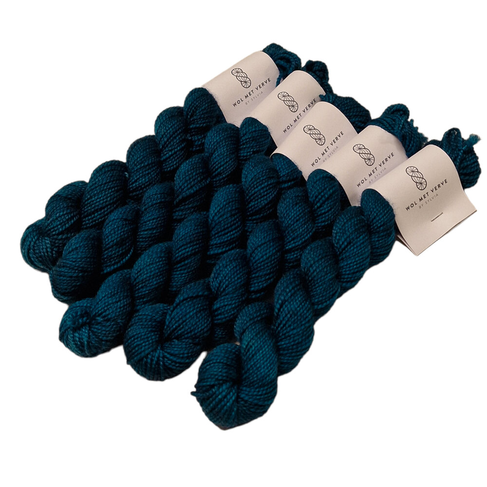 Merino Twist Sock Mini - Island Blue 0125
