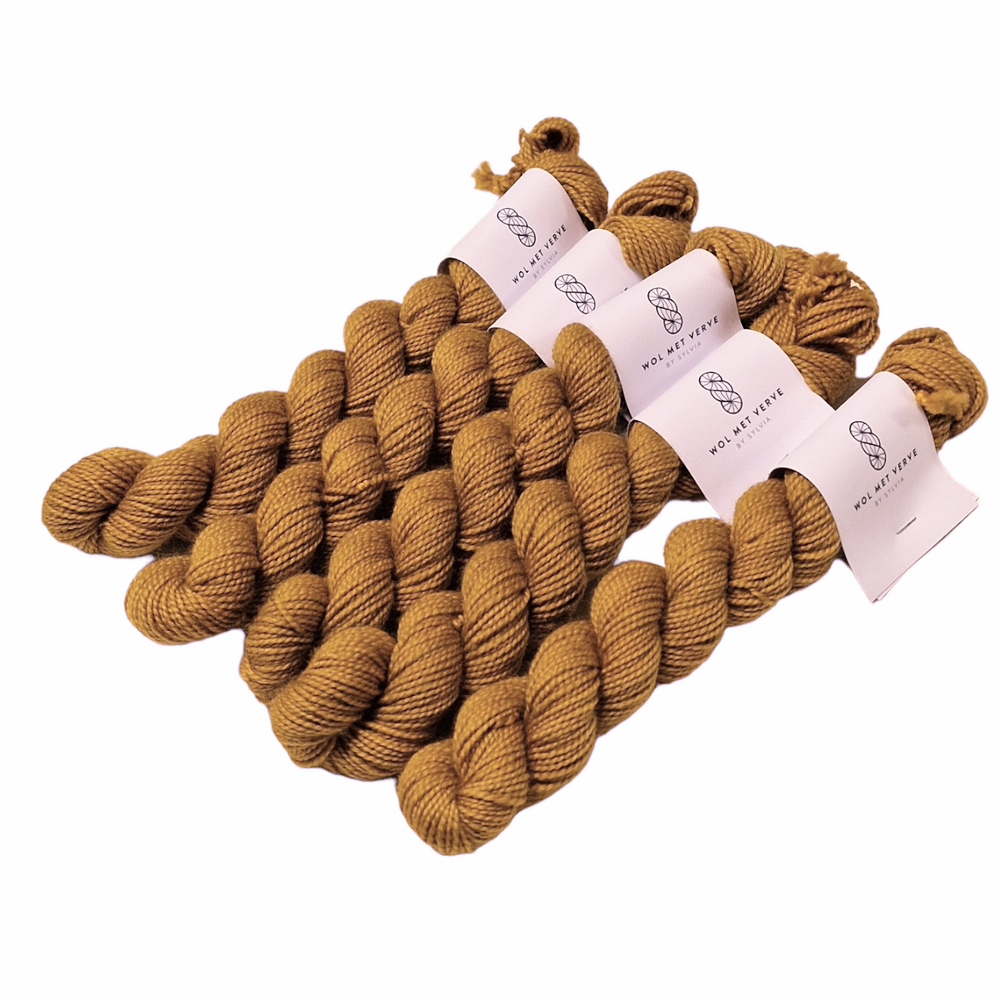 Merino Twist Sock Mini - Toffee 0125