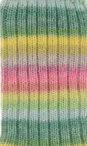 Simple Sock - Self striping 25-020