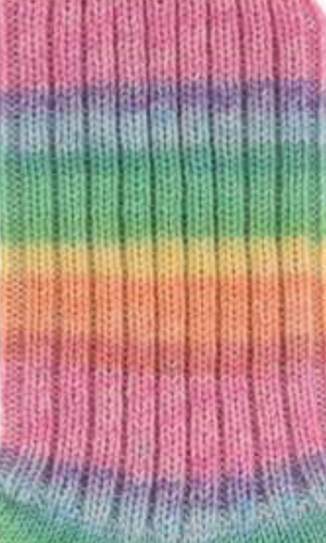 Simple Sock - Self striping 25-017