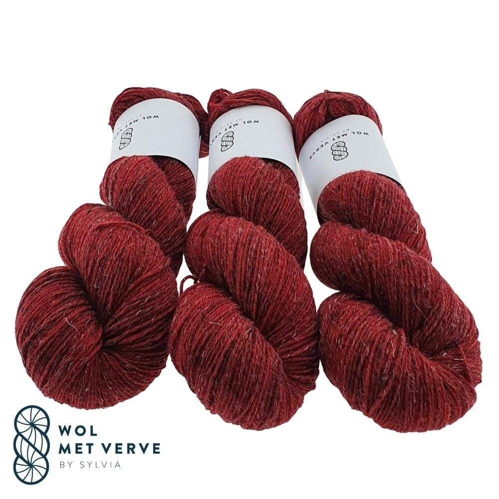 Woollin Heather - Chinese Red 0225