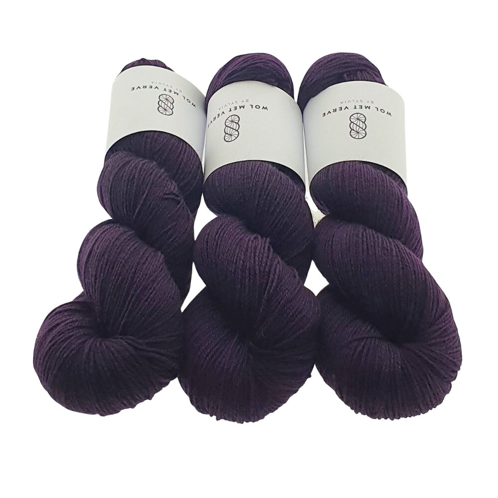 Basic Sock 4-ply - Yan's Purple 0126