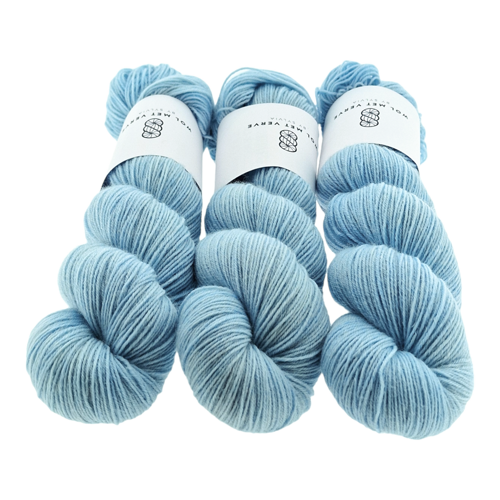 Basic Sock 4-ply - Baby Blue Eyes 0126