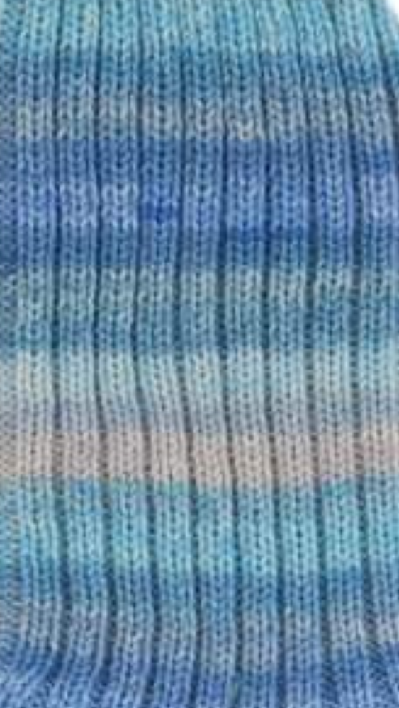 Simple Sock - Self striping 26-008