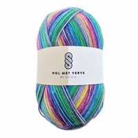 Simple Sock - Self striping 25-021