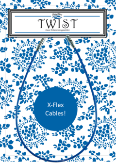 Chiaogoo Twist Blue X-flex cable