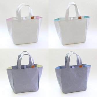 Cohana Washi Project bag, pink/grey