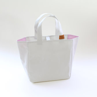 Cohana Washi Project bag, pink/grey