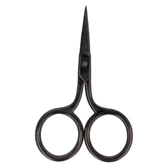 Embroidery scissors fine point, black nickel