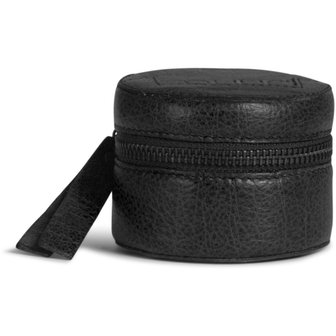 Helsinki Leather Cube, Black