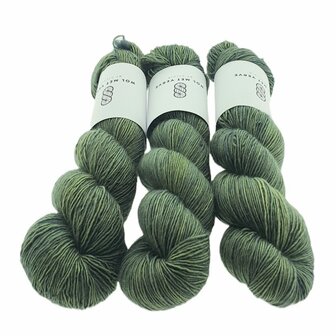 Merino Singles - Herb green