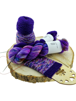 Basic Sock Set 2 Purple Rain 