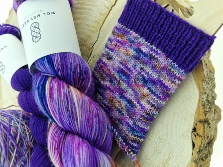 Basic Sock Set 2 Purple Rain 