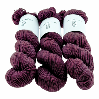 Basic Sock 6-ply - Plum