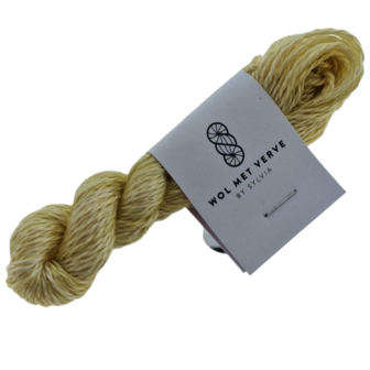 Pure Silk Borduurzijde - Golden Straw