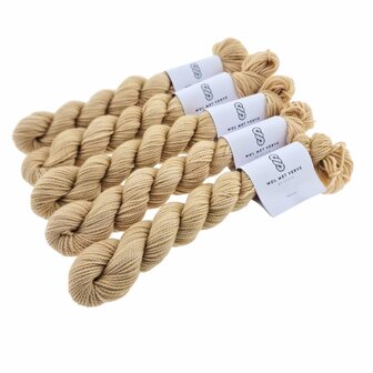 Merino Twist Sock Mini - Semolina 0124
