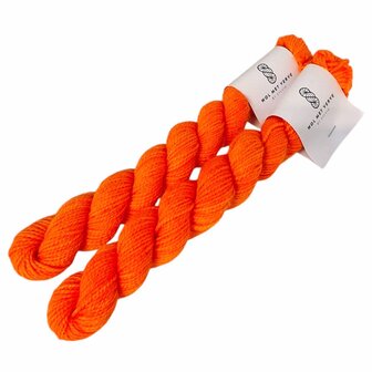 Merino Twist Sock Mini - Safety orange 0125