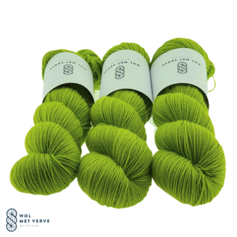 Basic Sock 4-ply - Lime 0125