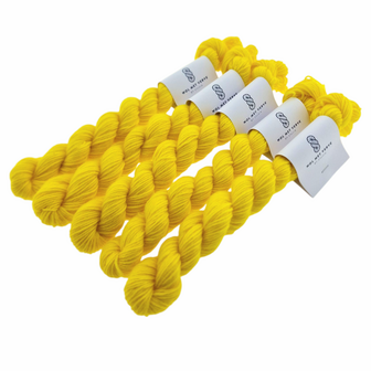 Simple Sock 4-ply - WMV Bright Yellow 0125