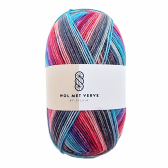Simple Sock - Self striping 25-018