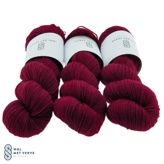 Basic Sock 4-ply - Cranberry 0125