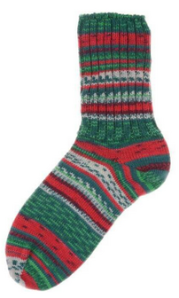Simple Sock - Self striping 25-027