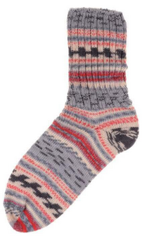 Simple Sock - Self striping 25-029