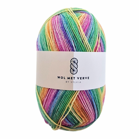 Simple Sock - Self striping 25-017
