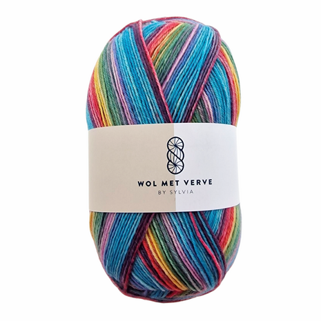 Simple Sock - Self striping 25-019