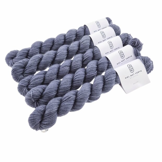 Merino Twist Sock Mini - Tornado Grey