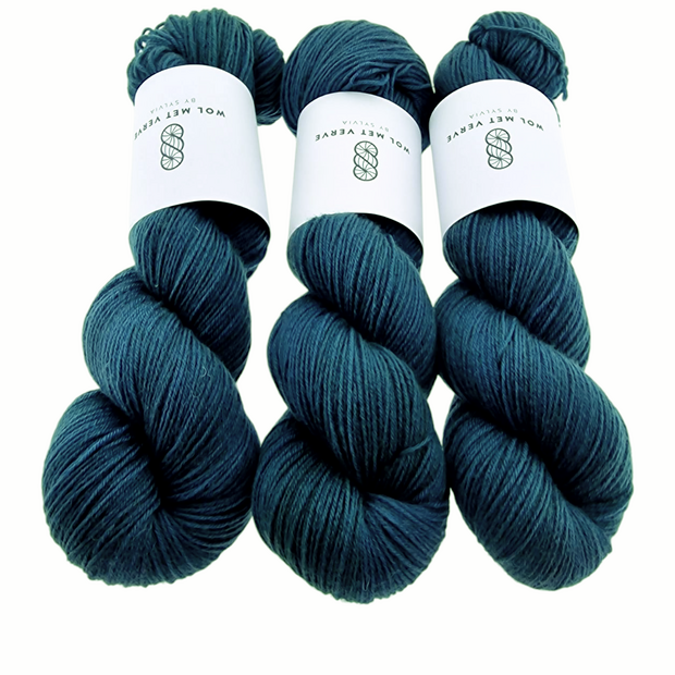 Basic Sock 4-ply - Woad 0126