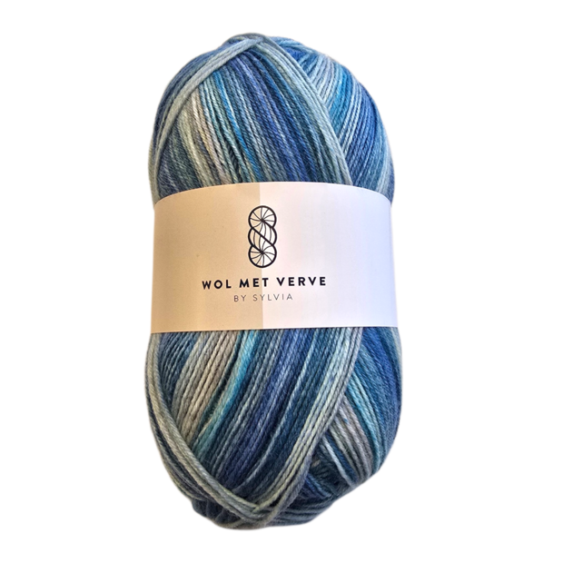 Simple Sock - Self striping 26-008