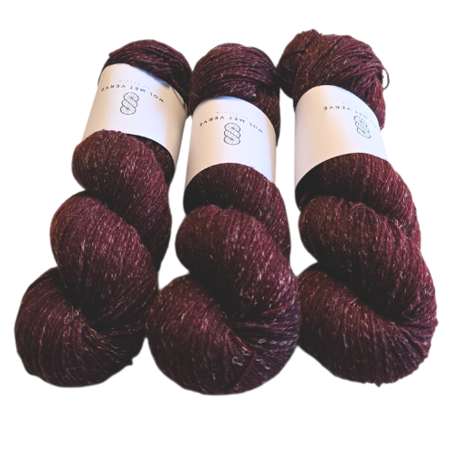 Woollin Heather - Mahogany  Dark 0225