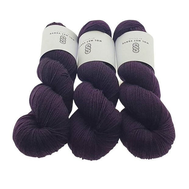 Basic Sock 4-ply - Yan's Purple 0226