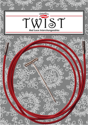 Chiaogoo Twist Red cable 125 cm
