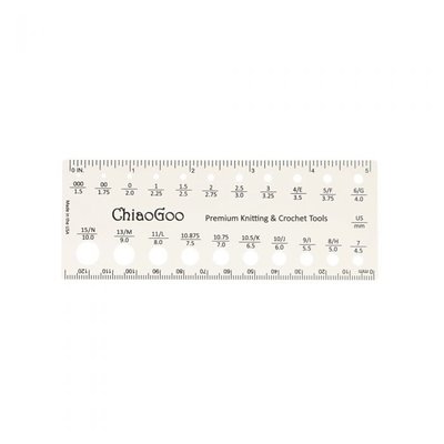 Chiaogoo needle gauge