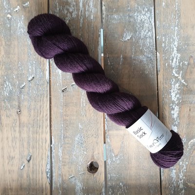Basic Sock 4-ply 50g - Aubergine