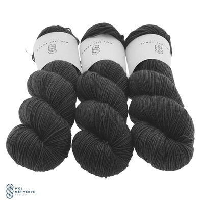 Basic Sock 4-ply - Toner Black 0123