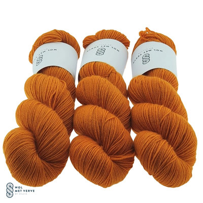Basic Sock 4-ply - Monarch Orange 0122