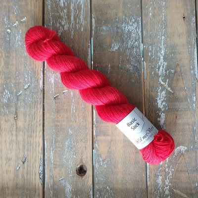 Basic Sock 4-ply 50g - Chinese Red 0122