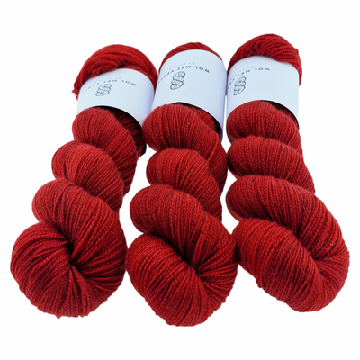 Merino Twist Sock - Turkey Red 0122