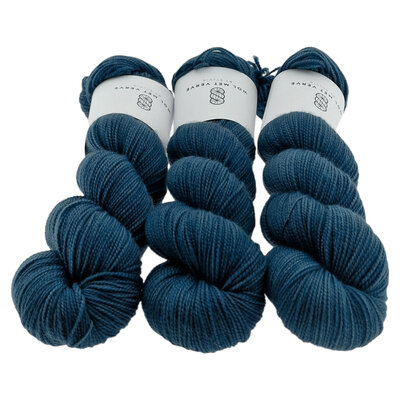 Merino Twist Sock - Colonial blue 0222