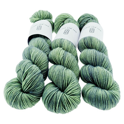 Merino Twist Sock - Herb Green 0223