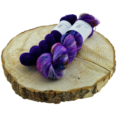 Basic Sock Set 2 Purple Rain