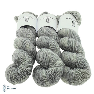 Merino Singles - Silver Grey 0123